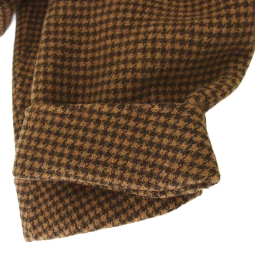 TODAYFUL チェック柄ロングコート 38 トゥデイフル TODAYFUL チェスターコート チェック柄 ロング 38 茶