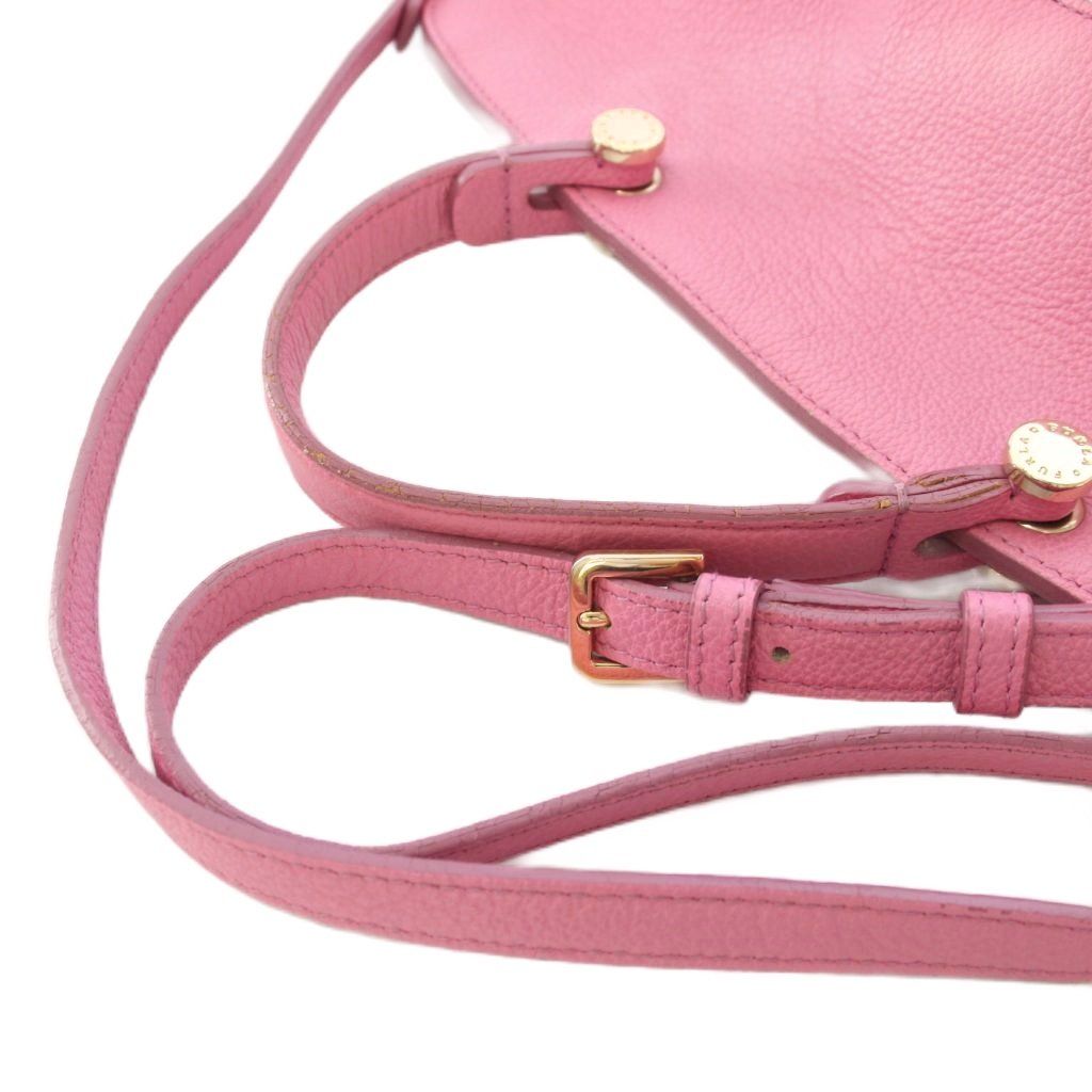 極美品】フルラ FURLA パイパー ベビーピンク ショルダーバック ハンド 