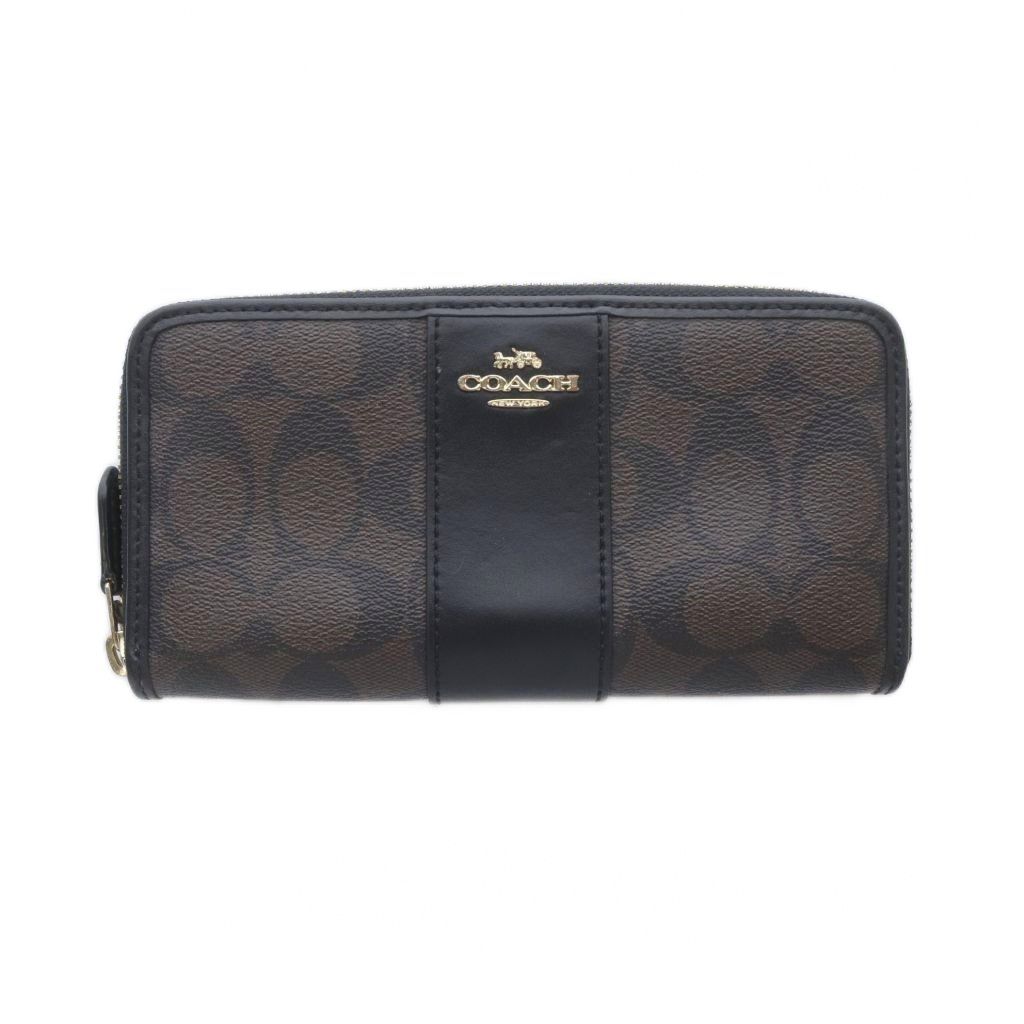 コーチ COACH 長財布 ロングウォレット ラウンドファスナー 財布
