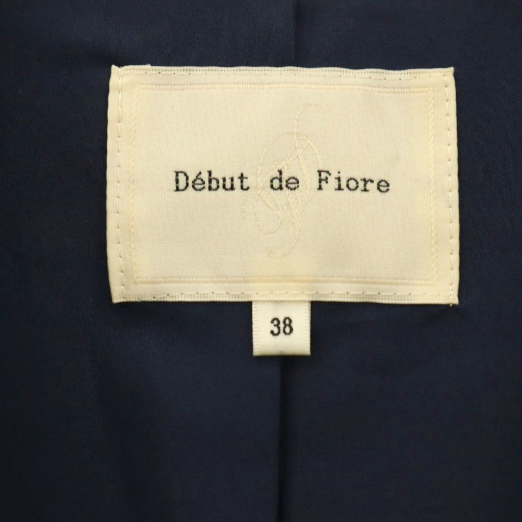 デビュー ド フィオレ Debut de Fiore ノーカラージャケット