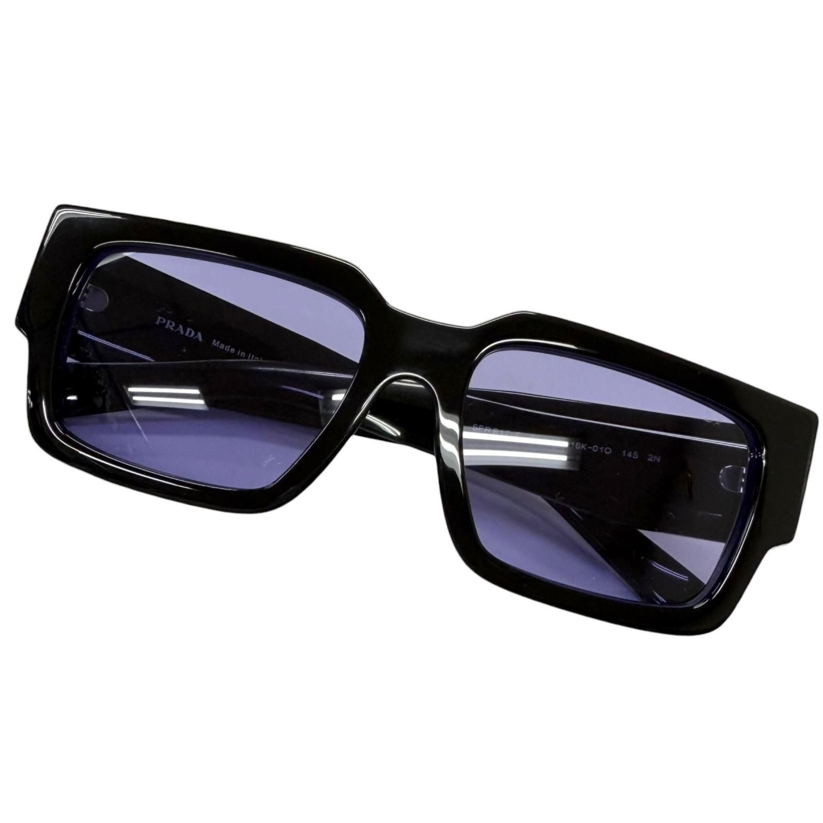 美品□PRADA プラダ SPRB17-F 16K-01O シンボル サングラス アイウェア