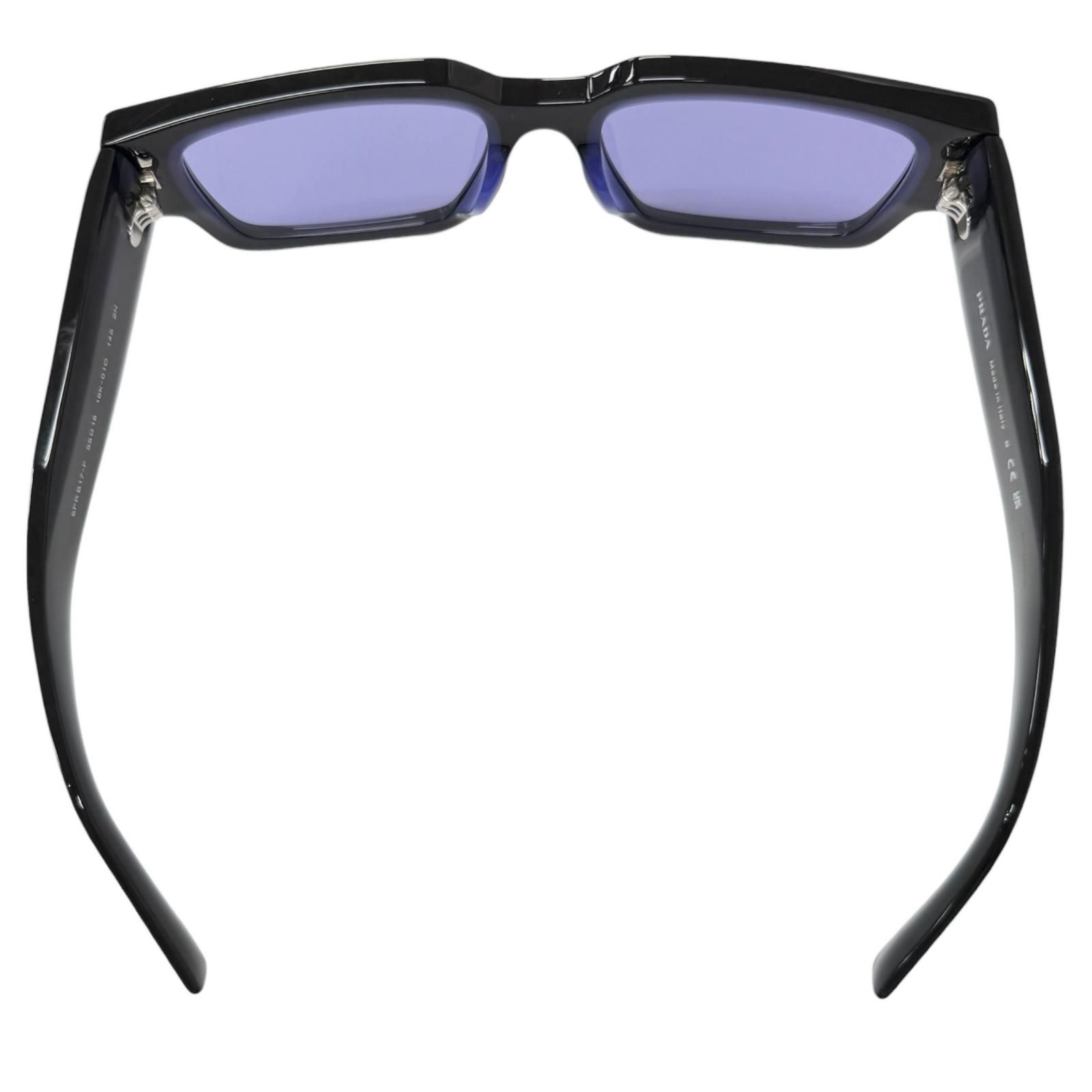 美品□PRADA プラダ SPRB17-F 16K-01O シンボル サングラス アイウェア