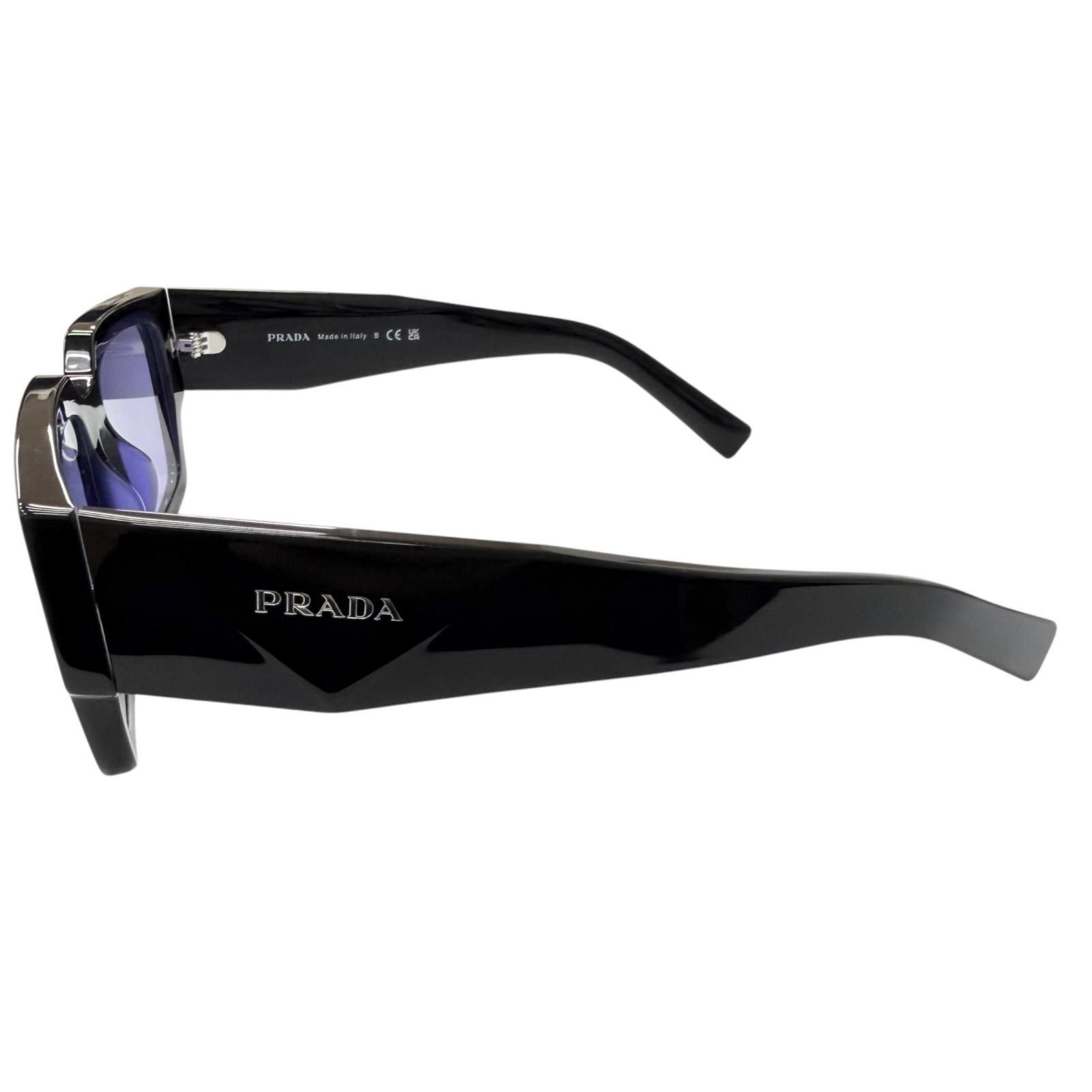 美品□PRADA プラダ SPRB17-F 16K-01O シンボル サングラス アイウェア