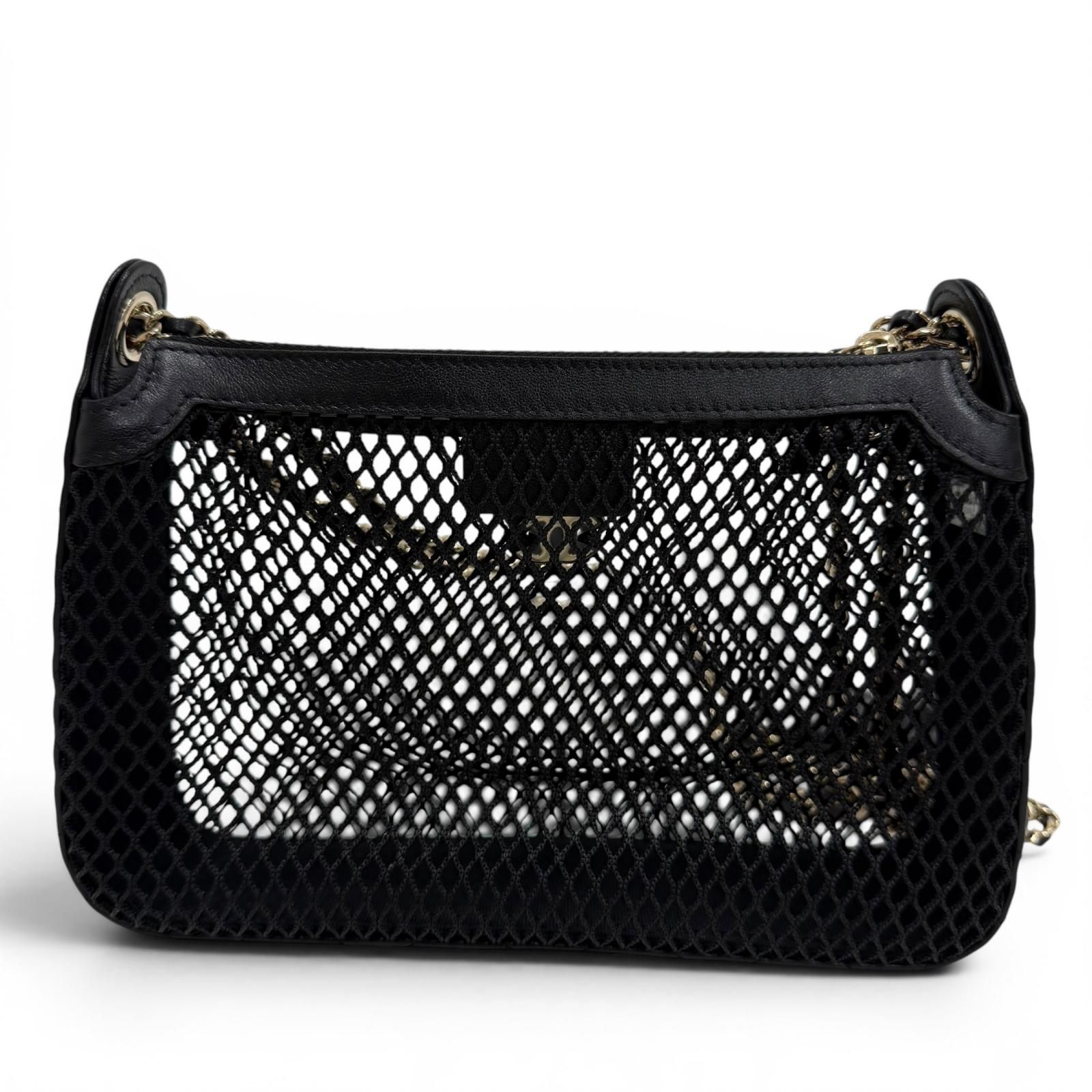 未使用品☆CHANEL シャネル 25SS AP4572 ココマーク ポーチ付 レザー