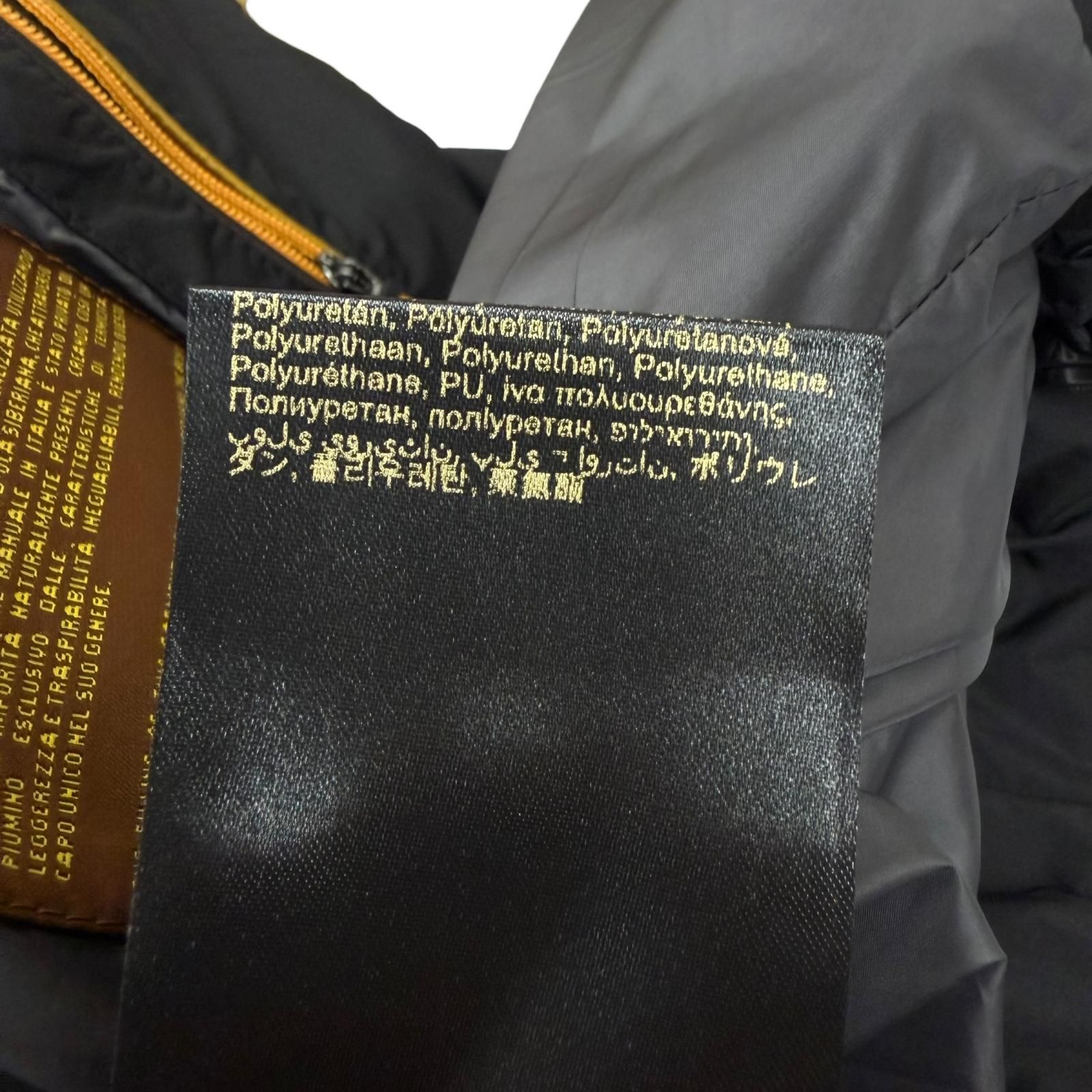 美品□MOORER ムーレー CATTANEO 異素材切り替え ダウンジャケット