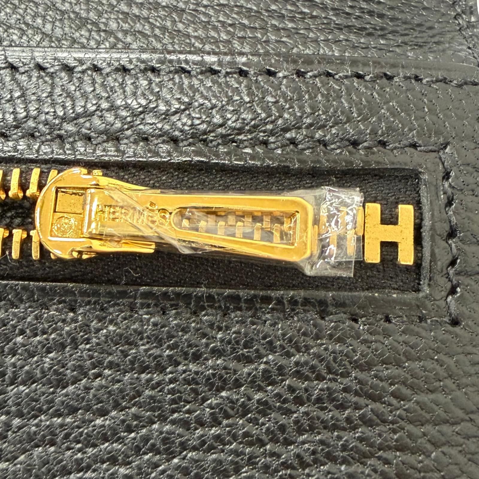 極美品□HERMES エルメス ベアン スフレ シェーブル Hロゴ ゴールド