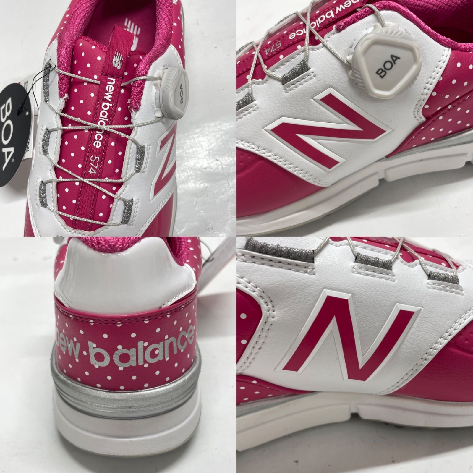 未使用】New Balance ニューバランス WGB574 BOA スパイク ゴルフ