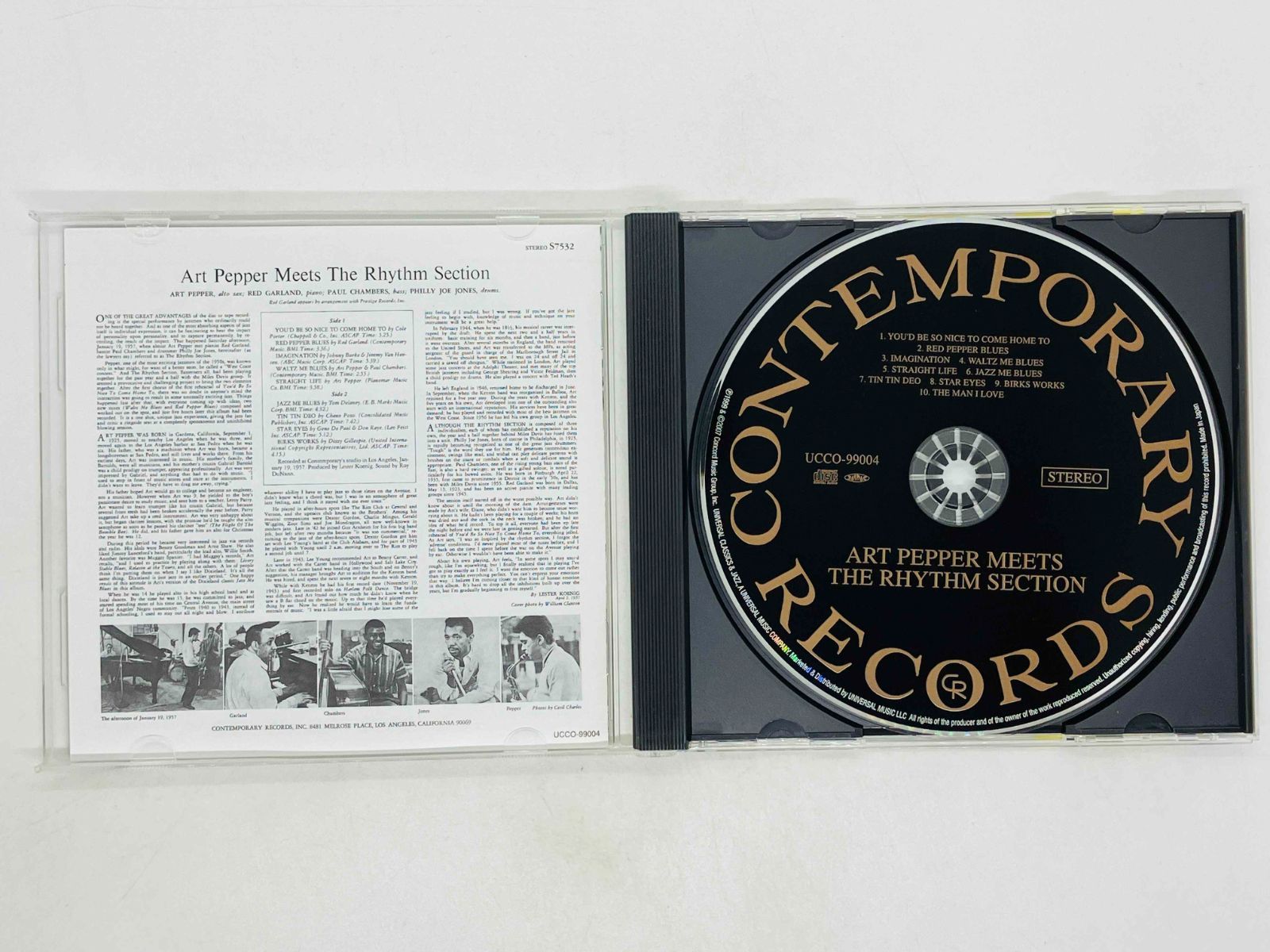 CD アート・ペッパー / ミーツ・ザ・リズム・セクション / Art Pepper