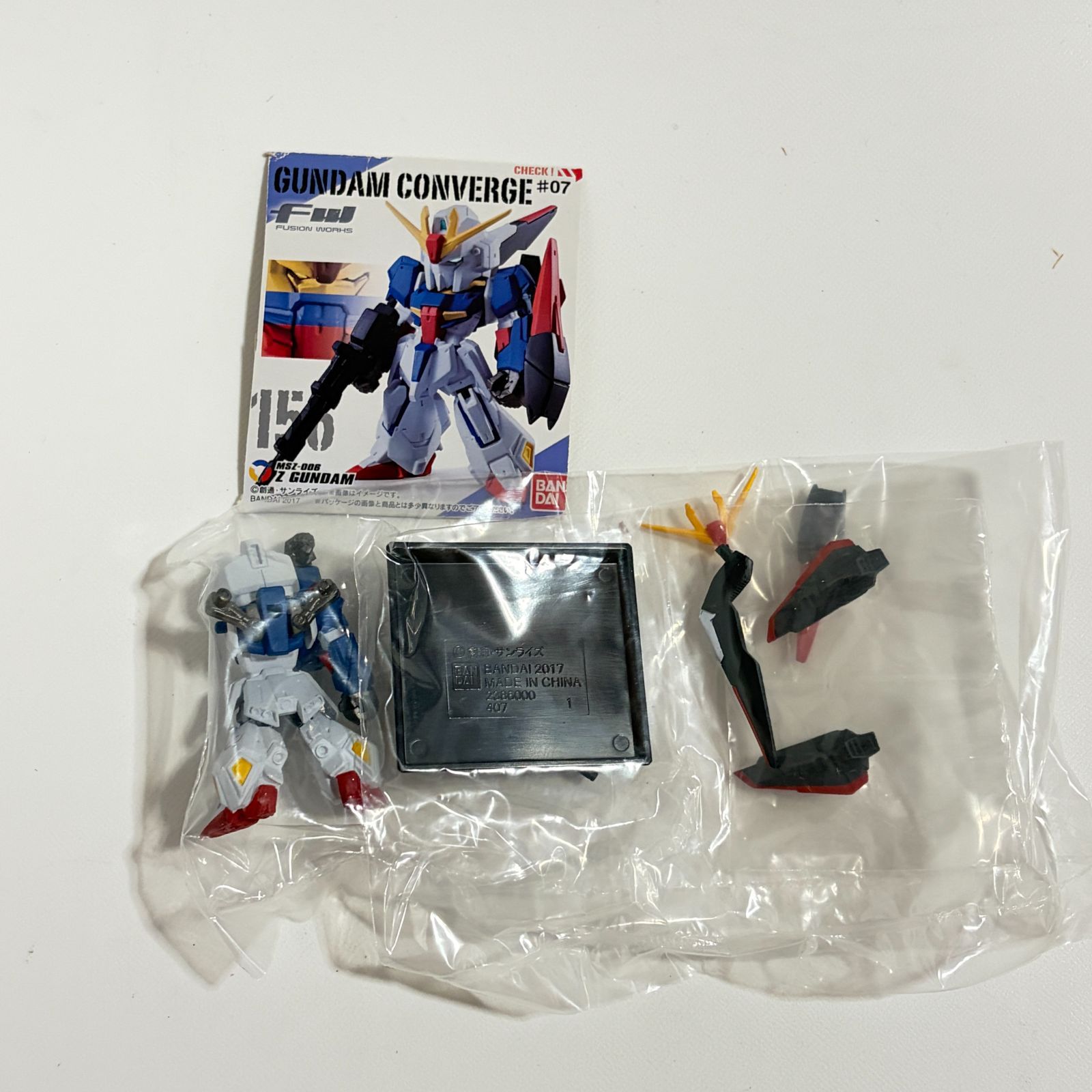 Zガンダム 156 GUM002 ⁄ FW GUNDAM CONVERGE #07 BANDAI(バンダイ