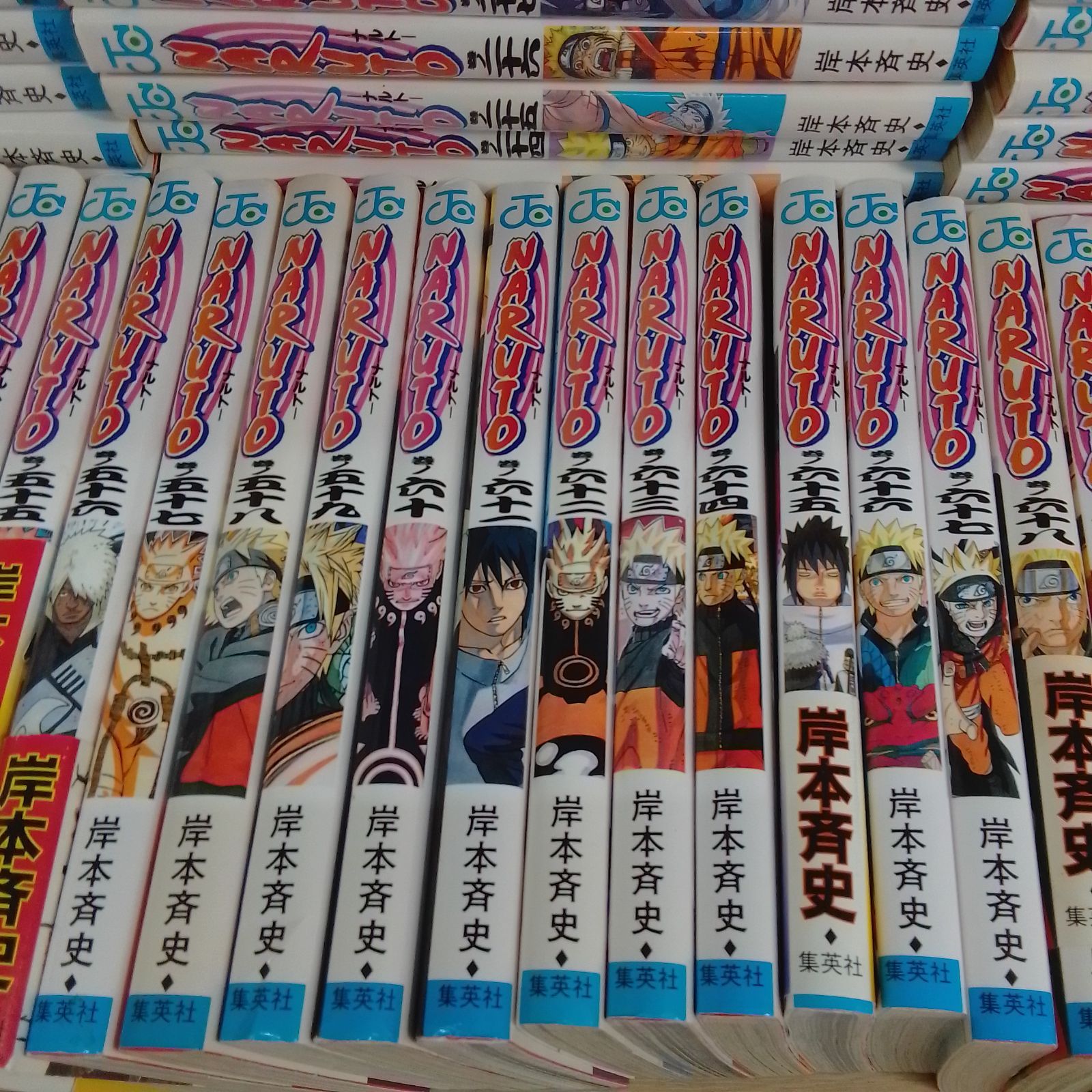 ☆【未開封あり】NARUTO ナルト 1~72巻全巻 ＋ 外伝・関連本6冊