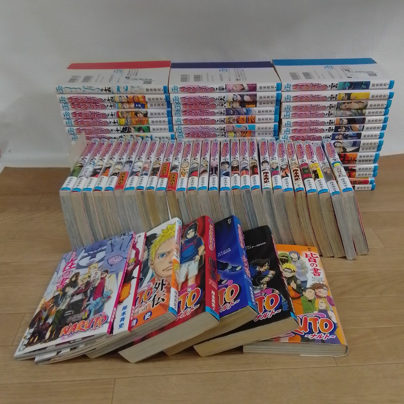 ☆【未開封あり】NARUTO ナルト 1~72巻全巻 ＋ 外伝・関連本6冊