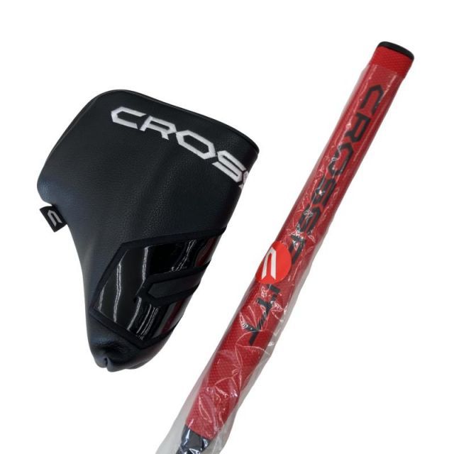中古】 CROSSPUTT CROSSPUTT RED BLACK LABEL(レッド) 34インチ パター