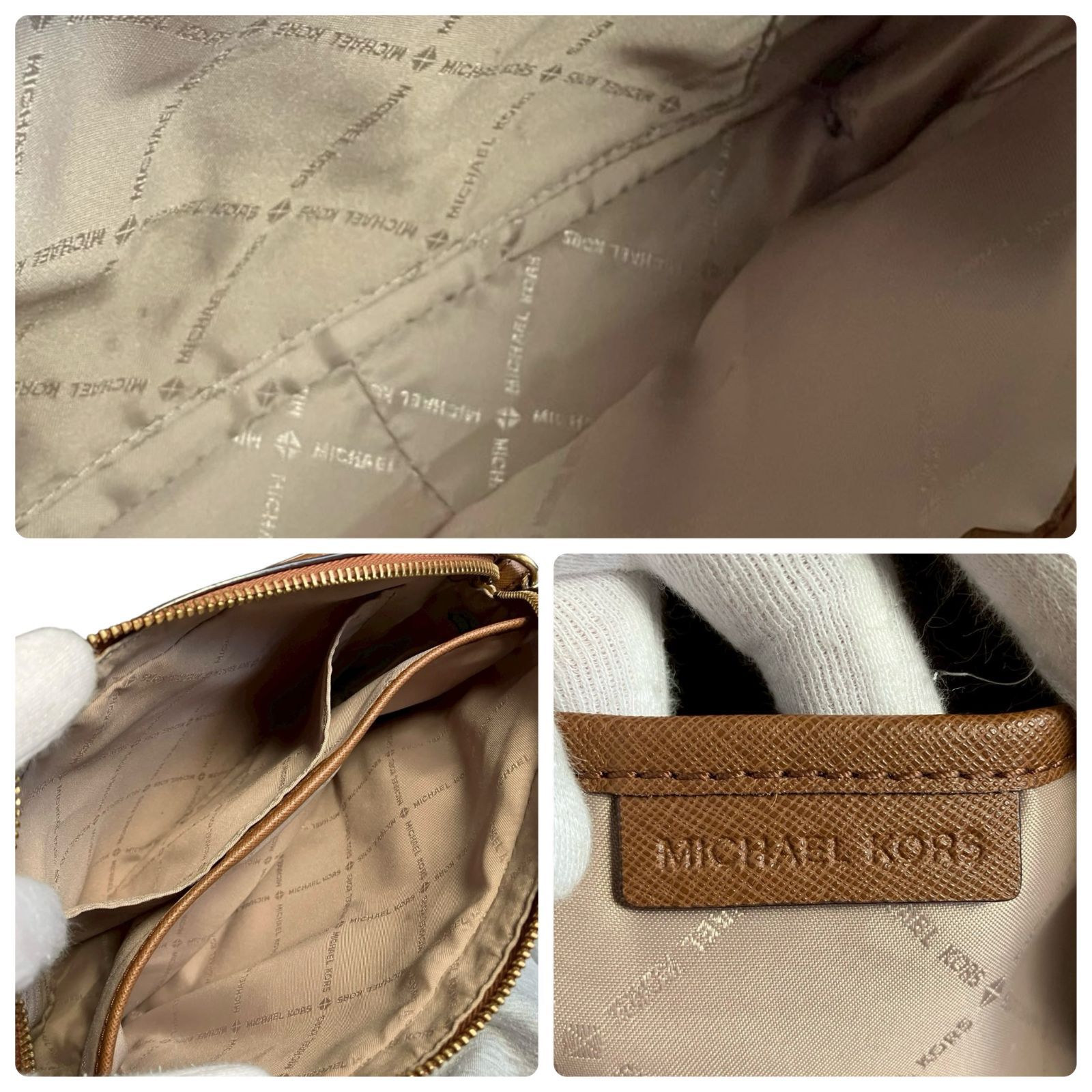 MY0927】MICHAEL KORS マイケルコース ショルダーバッグ チェーン PVC