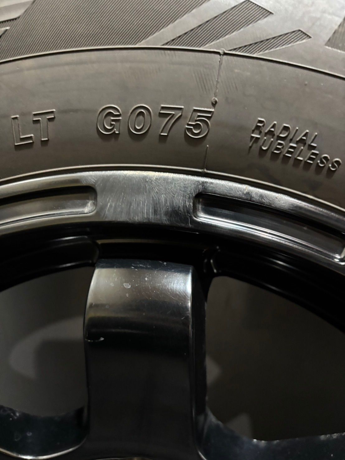 ☆185/85R16 105/103L LT YOKOHAMA/ice GUARD G075 21年製 MADCROSS 16