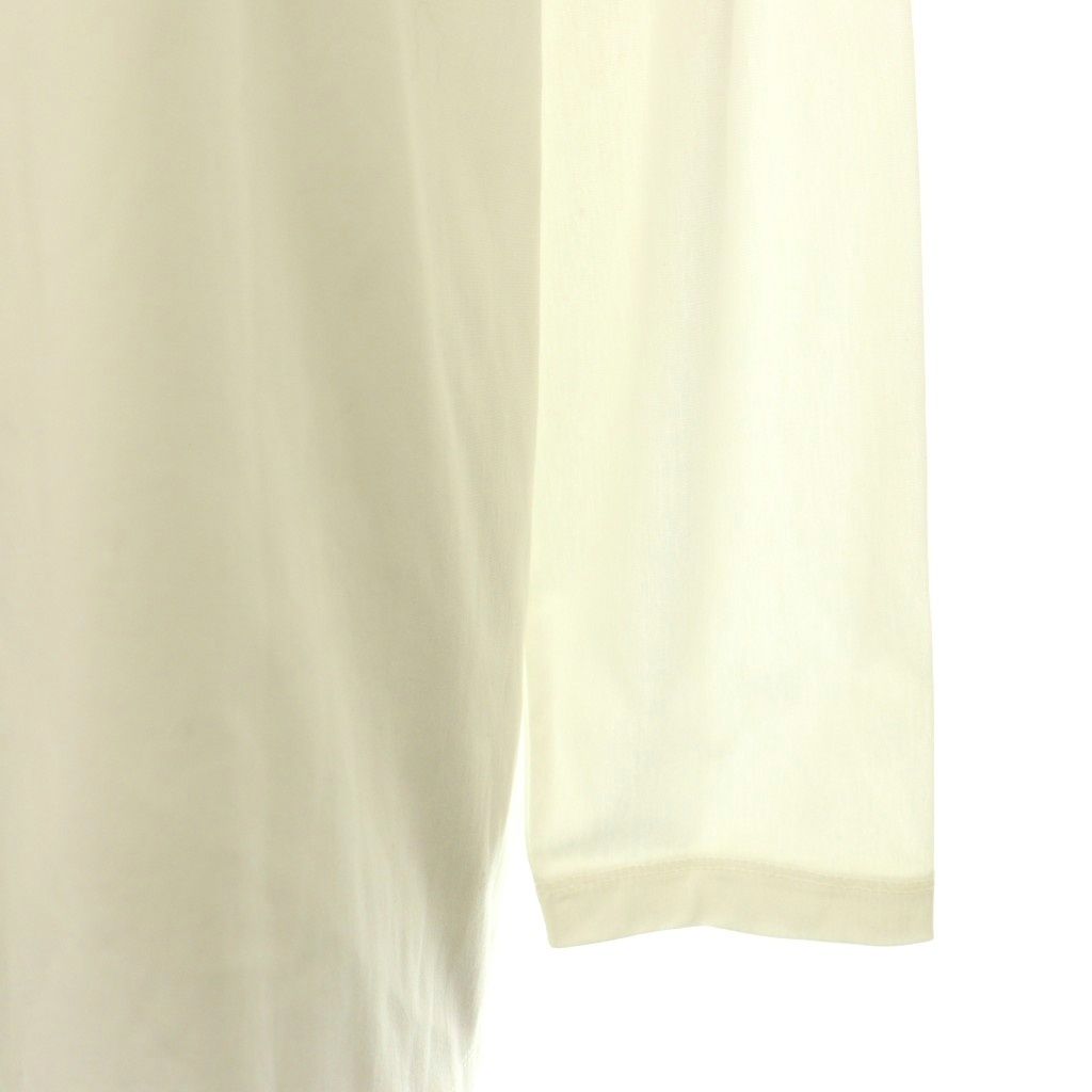 ヨリ yori スカラップカラーロンTee カットソー 長袖 F オフホワイト