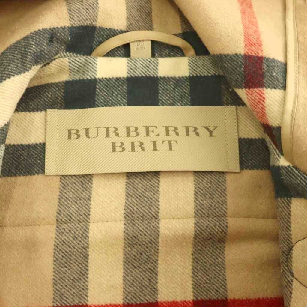 バーバリーブリット BURBERRY BRIT 裏地ノバチェック ダッフルコート