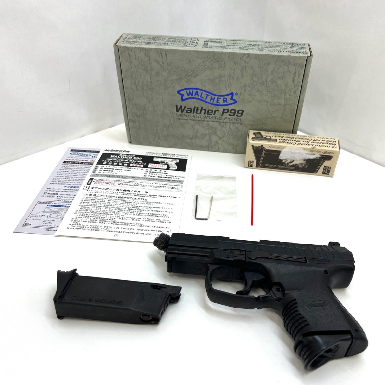 F260622-4】 MARUZEN マルゼン WALTHER ワルサー P99 コンパクト