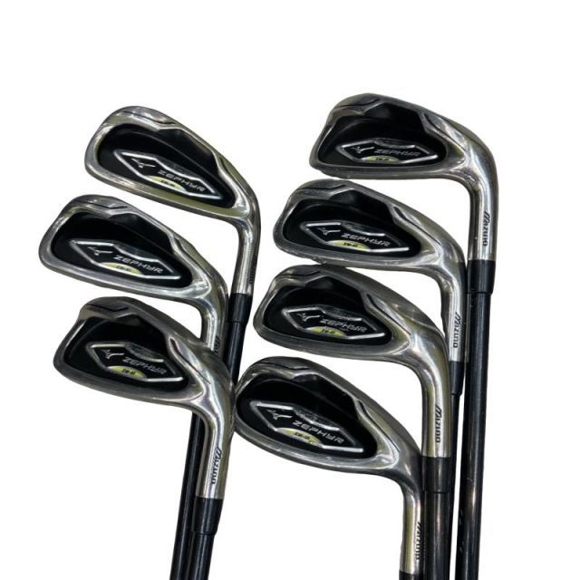 MIZUNO ZEPHYR ZM-01 アイアン 6本セット 5〜9 P 中古】 ミズノ ZEPHYR ZM-01 7S アイアンセット IR ZEPHYR オリジナル