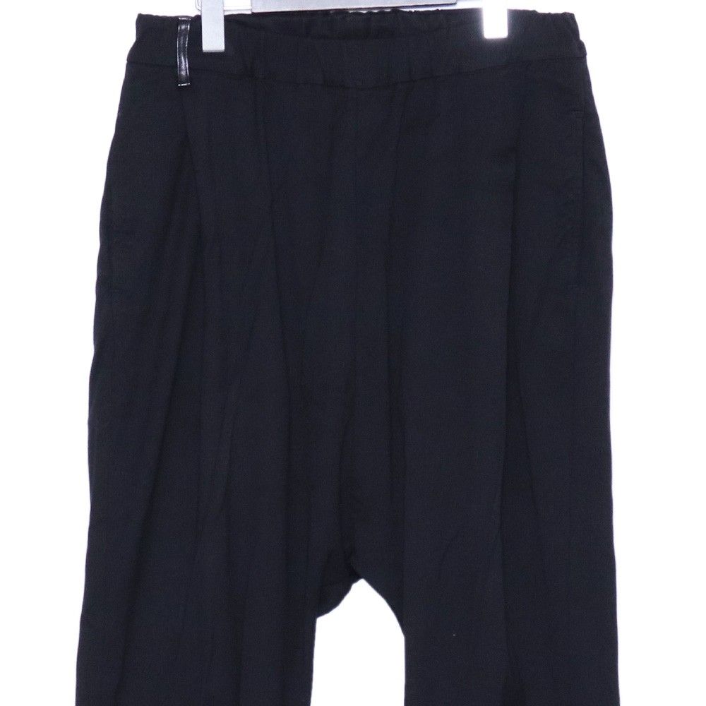 ISAMU KATAYAMA BACKLASH レーヨンシルクストレッチ サルエルパンツ M