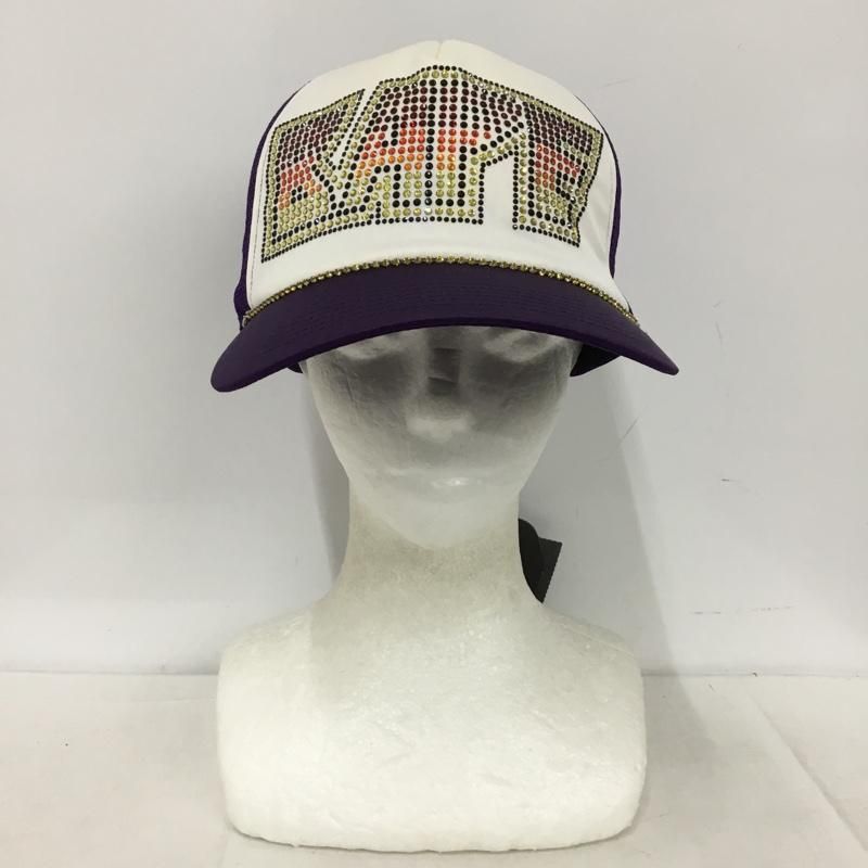A BATHING APE アベイシングエイプ 帽子 キャップ KISS ロゴ メッシュキャップ ラインストーン 15,059円