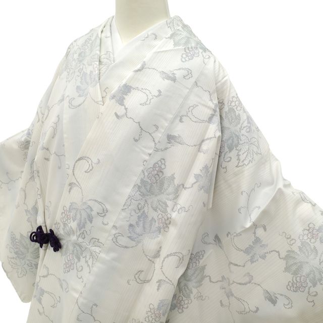 新古品】 白大島 アンサンブル AS 本場大島紬 未使用 着物 道中着
