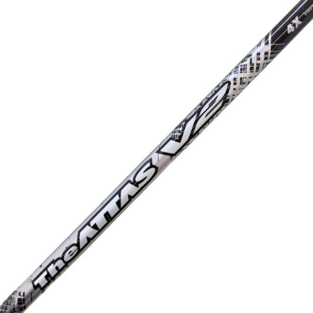 【中古】 テーラーメイドスリーブ付き(Qi4D系) マミヤドライバー用 シャフト The ATTAS V2 4 (フレックスX)Bランク ゴルフクラブ