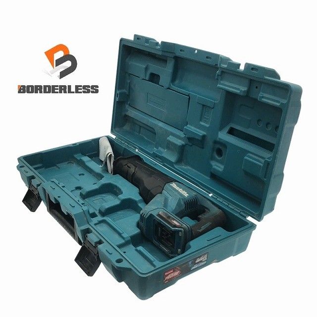 ☆中古品☆makita マキタ 40Vmax 充電式レシプロソー JR001G 本体＋ケース付 電動工具 切断 木工 鉄工 セーバーソー115464