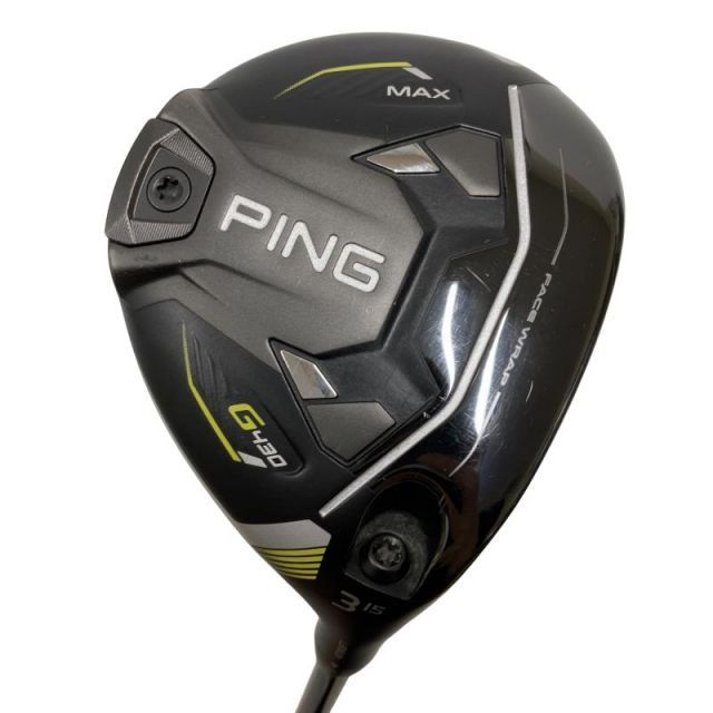 【中古】 ピン G430 MAX 3W フェアウェイウッド FW 純正特注シャフト (フレックスS) メンズ 男性用 右利き 右用 Cランク ゴルフクラブ