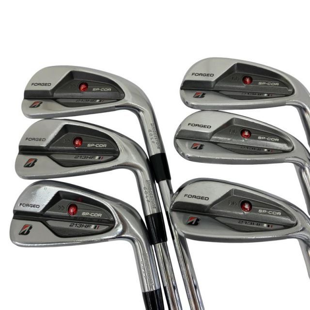【中古】 ブリヂストン BRIDGESTONE 213HF 7S アイアンセット IR NS PRO 850GH neo (フレックスS) メンズ 男性用 右利き 右用 Cランク ゴルフクラブ