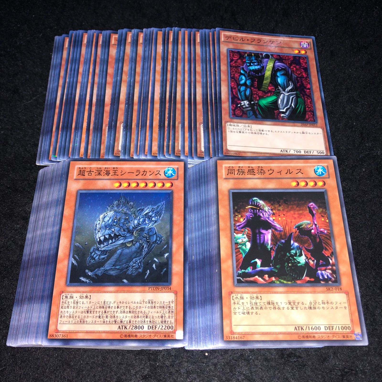 遊戯王 No.P5877 大量 同族感染ウィルス 超古深海王シーラカンス
