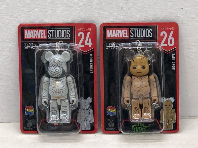未開封☆HAPPYくじ BE@RBRICK MARVEL STUDIO ベアブリック賞 まとめ