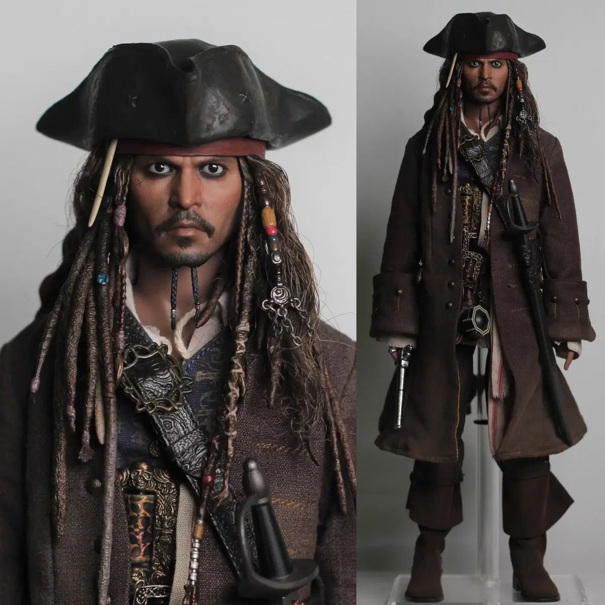 HotToys ジャック・スパロウ 1/6 フィギュア アルチザン ホットトイズ