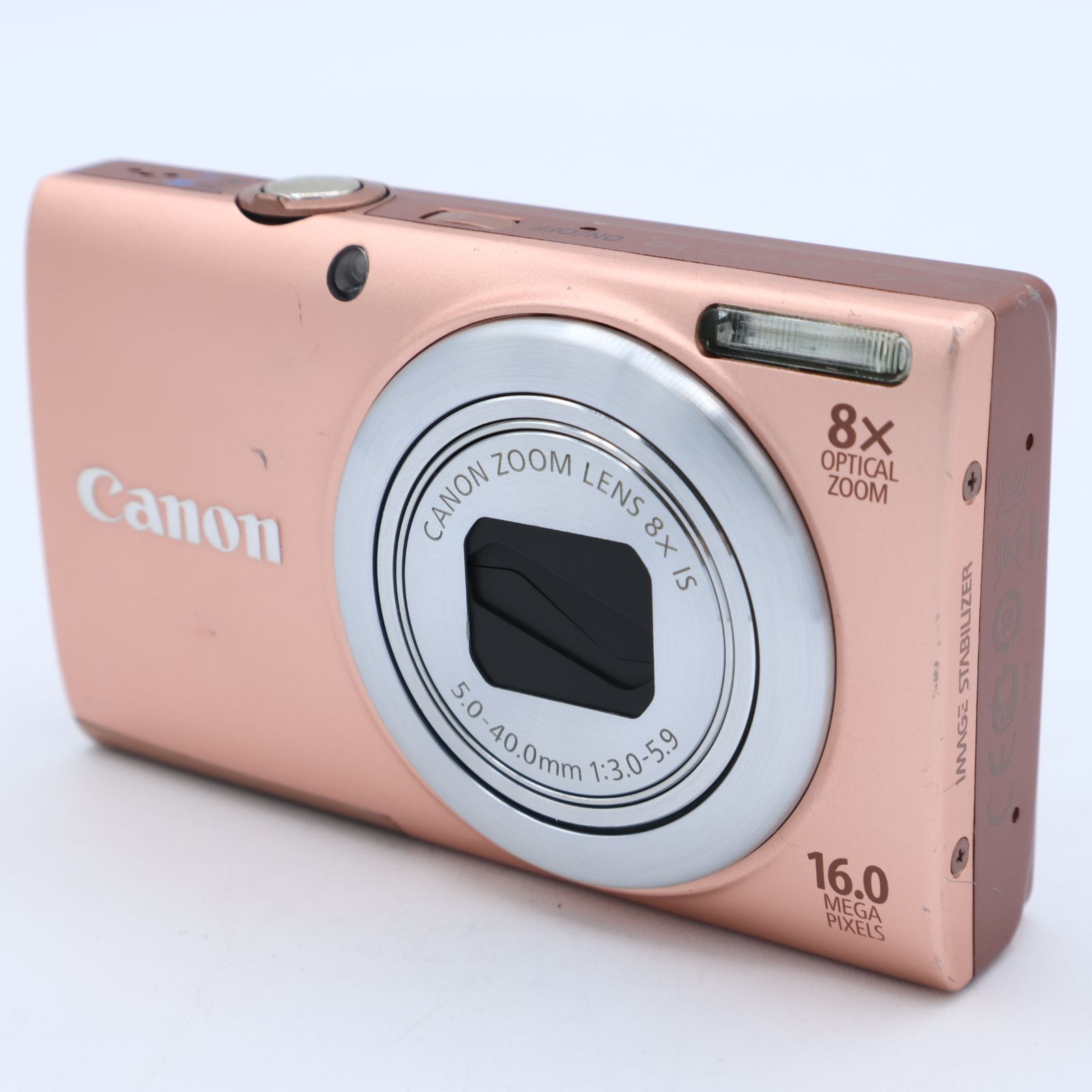Canon キヤノン デジタルカメラ PowerShot A4000IS ピンク 1600万画素