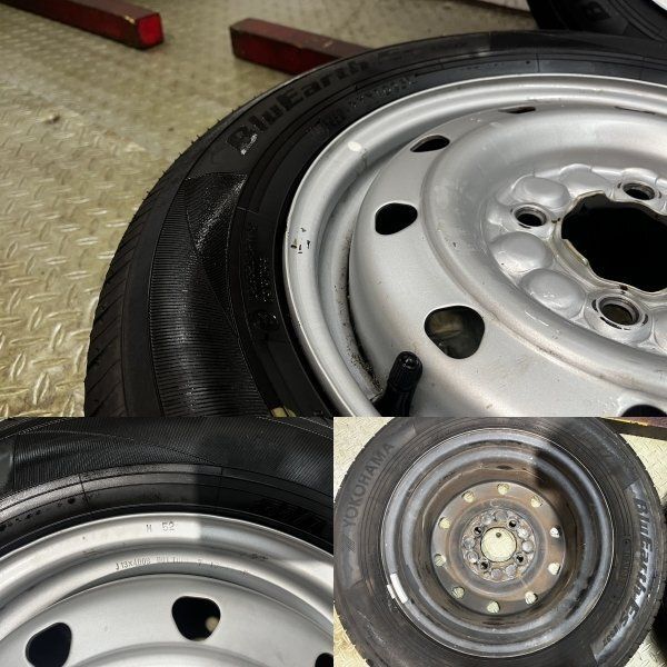 YOKOHAMA BluEarth-ES ES32 155/70R13】夏タイヤ【スチールホイール 13 