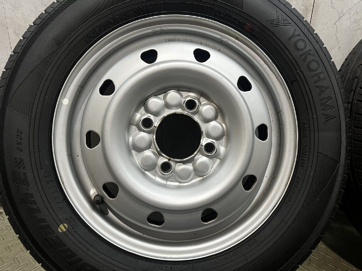YOKOHAMA BluEarth-ES ES32 155/70R13】夏タイヤ【スチールホイール 13 