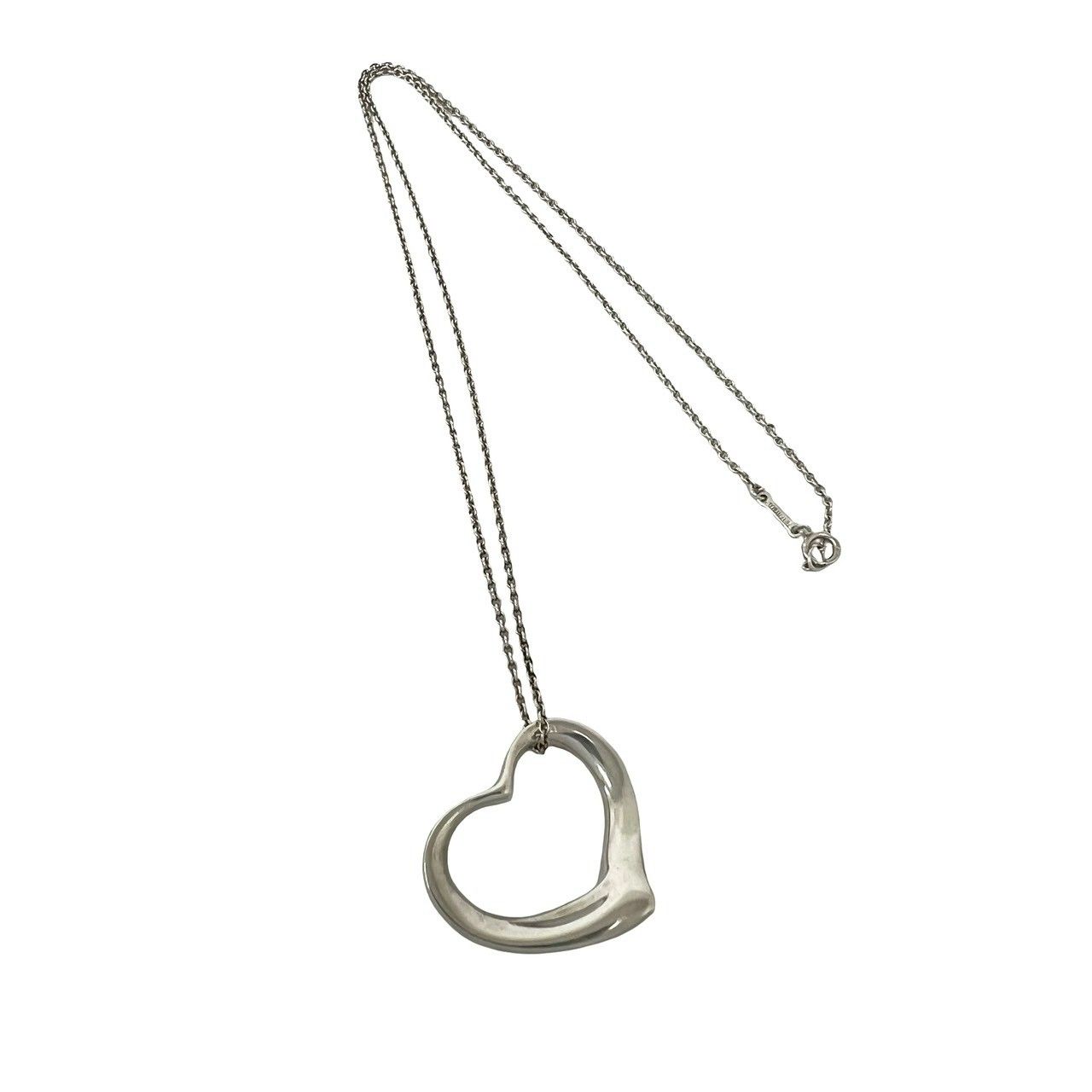 極 美品 TIFFANY&Co. ティファニー ヴィンテージ オープンハート