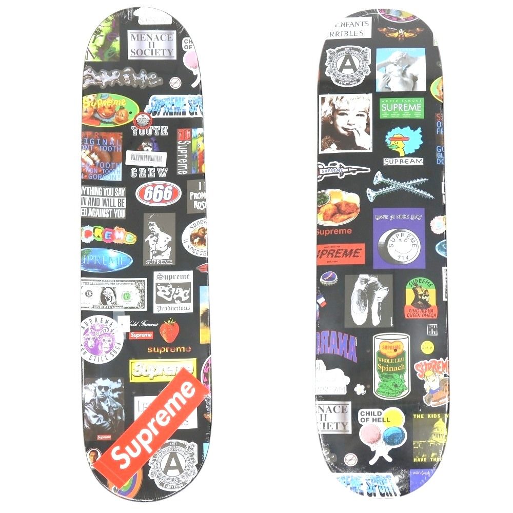 中古】シュプリーム Supreme 2021年春夏 Stickers Skateboard スケート