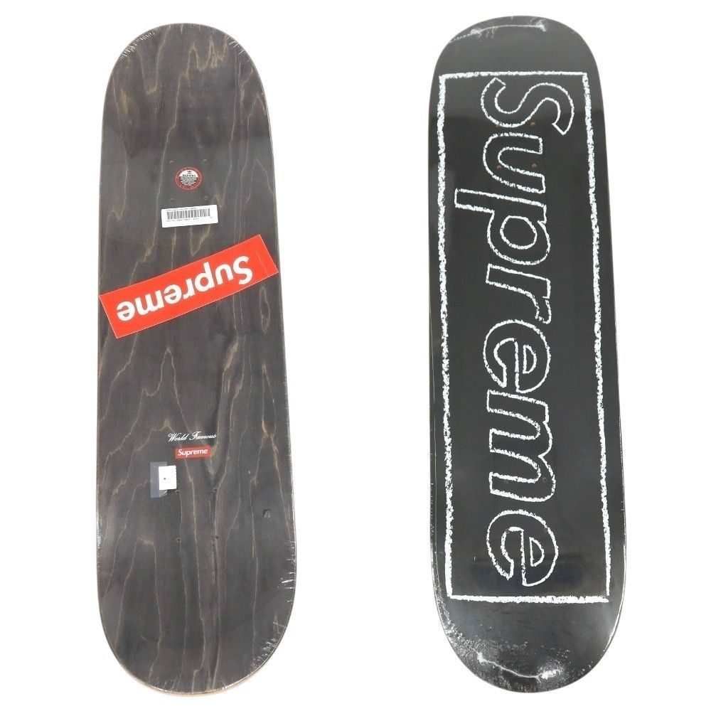 【中古】シュプリーム Supreme 2021年春夏 KAWS Chalk Logo Skateboard スケートボード デッキ スケボー ブラック【サイズ8.5×32.25】【メンズ】 中古】シュプリーム Supreme 2021年春夏 KAWS Chalk Logo Skateboard