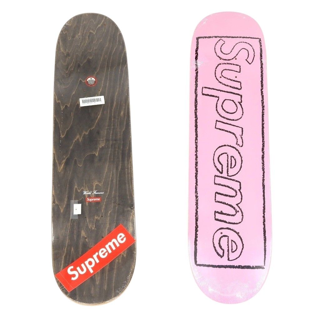 中古】シュプリーム Supreme 2021年春夏 KAWS Chalk Logo Skateboard