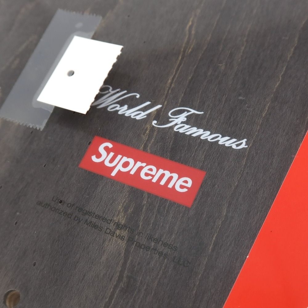 中古】シュプリーム Supreme 2021年春夏 Miles Davis Skateboard