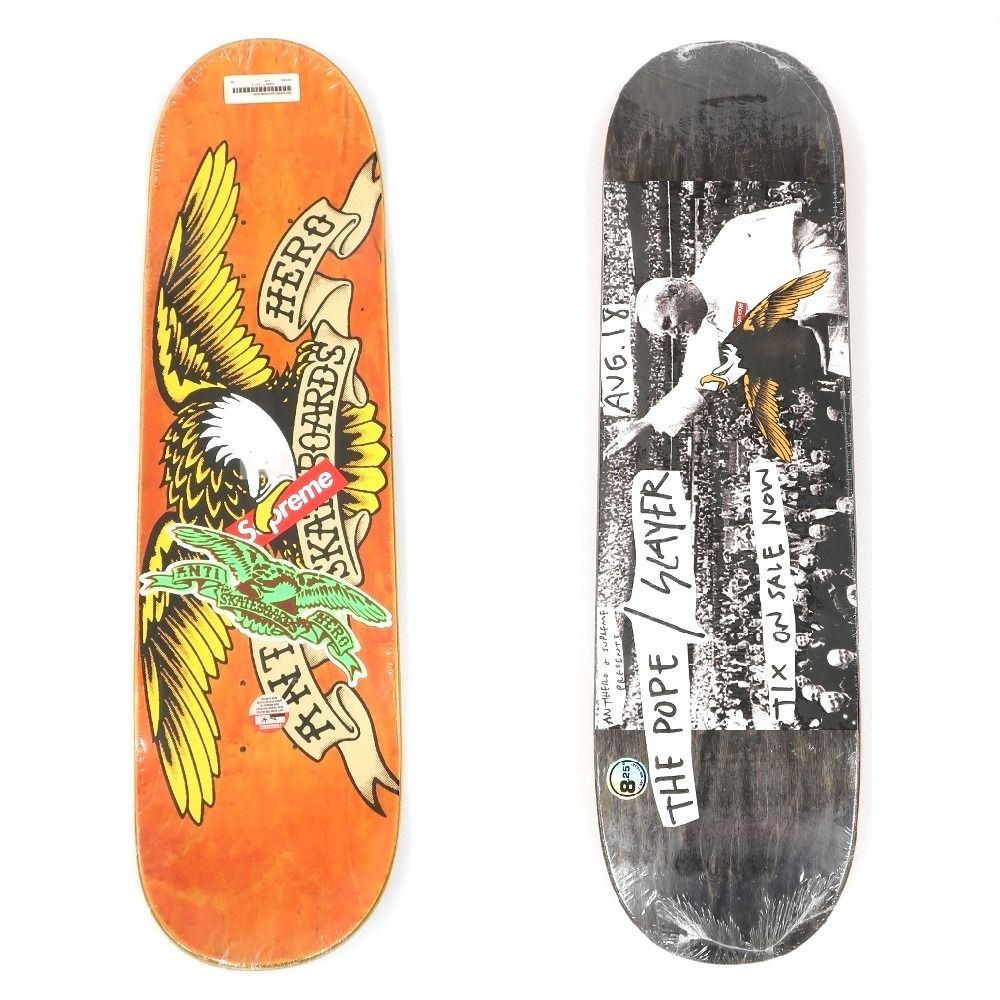 中古】シュプリーム Supreme 2016年春夏 Antihero Pope Skateboard