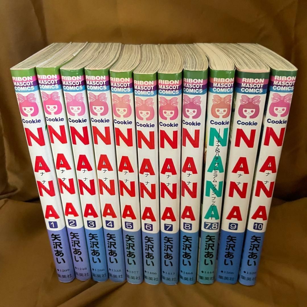 【全巻初版】NANA 1～21巻、7.8巻セット 全巻初版】NANA ナナ ［1-21巻］＋［7.8巻］22冊 特典カード付 - メルカリ