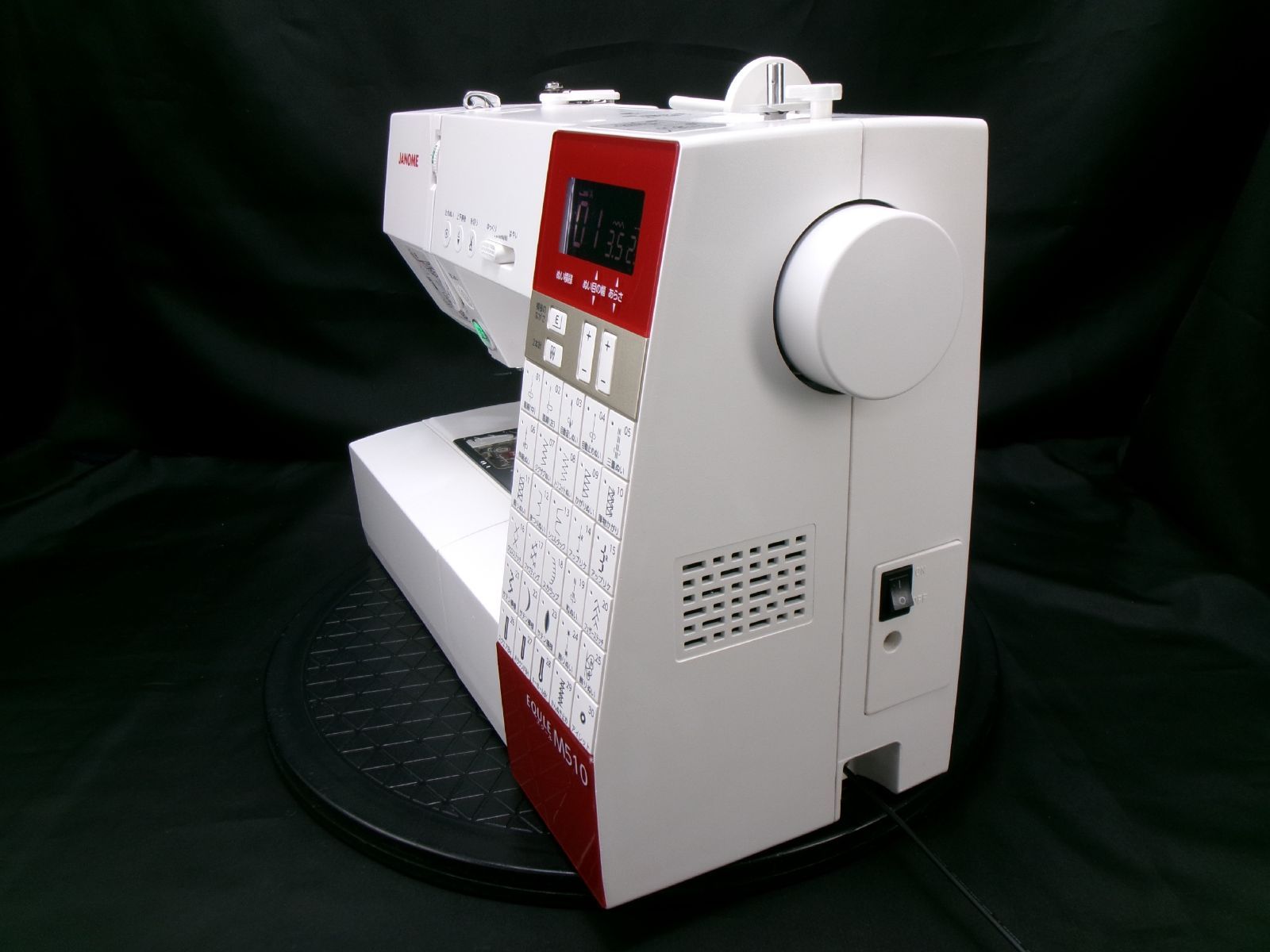 現行モデル・自動糸切☆ジャノメCPミシン エクールM510 ☆美品