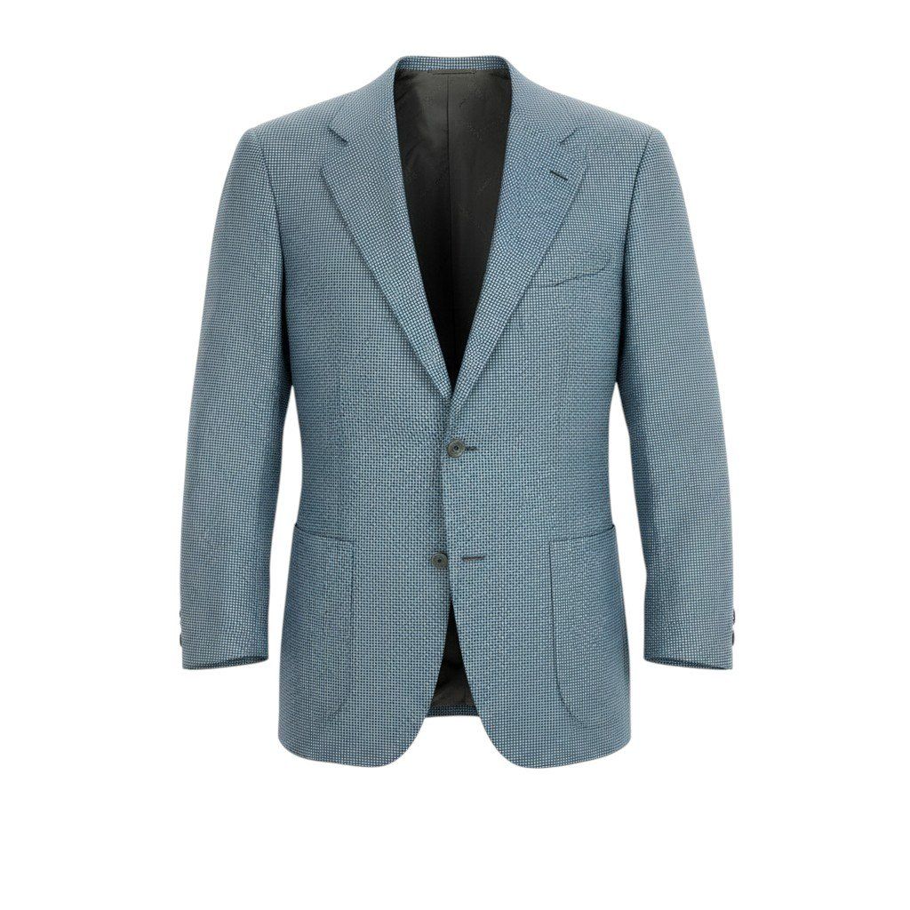 美品♪Kiton キートン テーラードジャケット グレンチェック アルパカ 