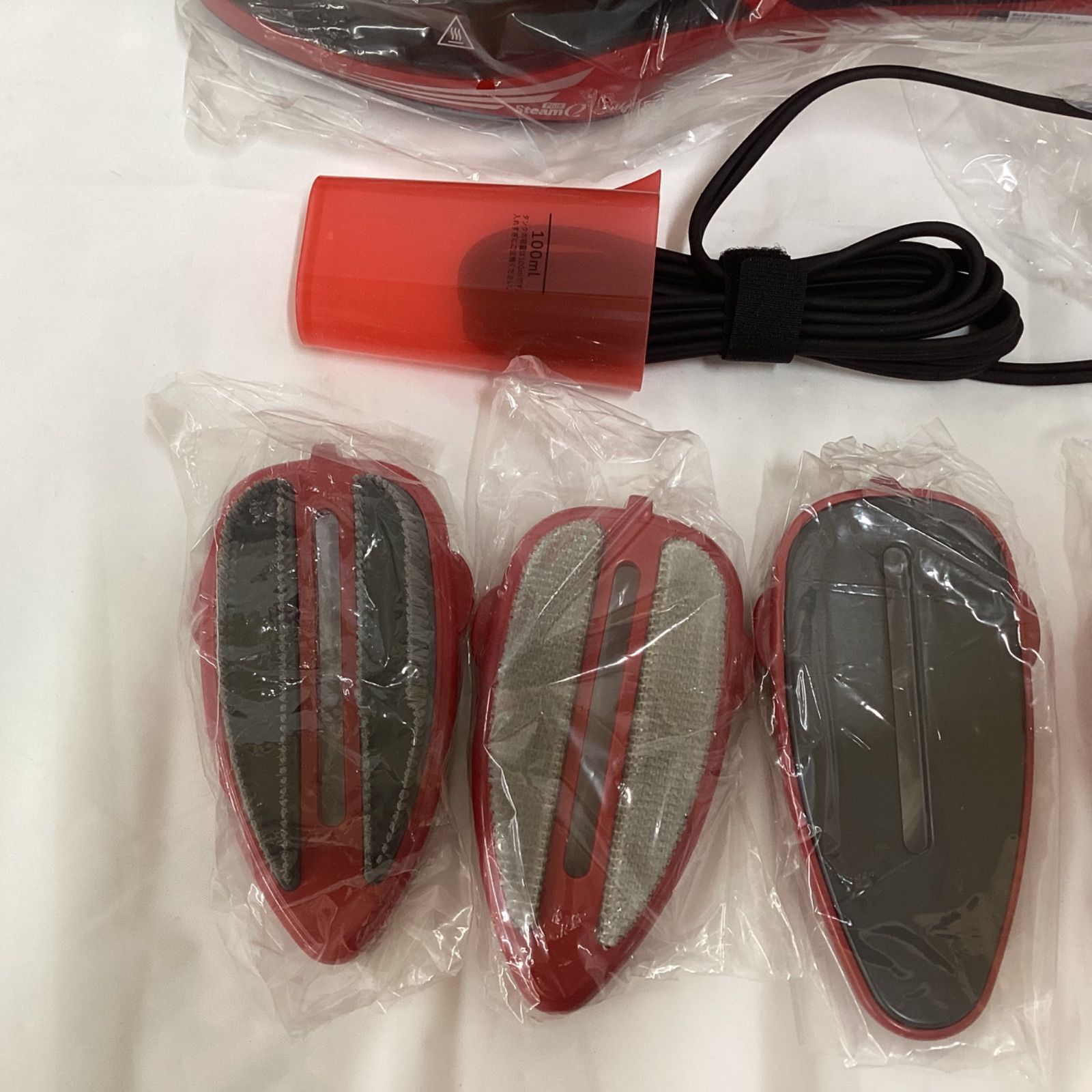 未使用】スチームQプラス パワフルハンディスチーマー JSE-4874-RR