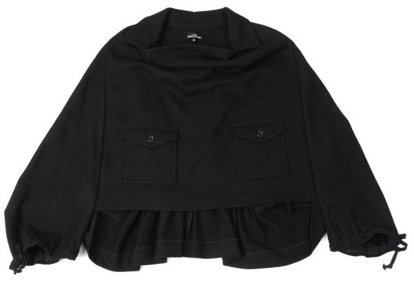 トリココムデギャルソンtricot COMME des GARCONS ウールフラップ
