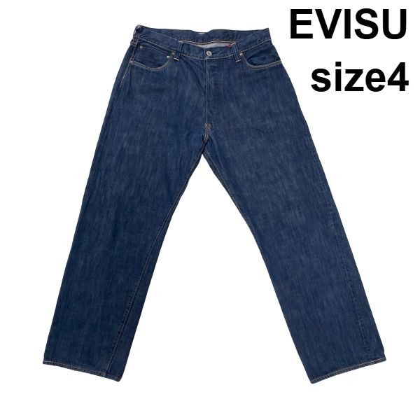 ◇ エヴィス EVISU デニムパンツ ジーンズ ストレート ワンウォッシュ