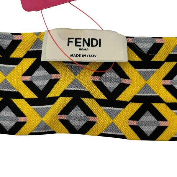 FENDI フェンディ / ラッピー　黄色 ○ フェンディ FENDI ツイリー リバーシブル ラッピー バッグ 小物