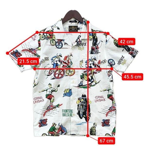 WTAPS ダブルタップス TEXTILE S/S SHIRTS 半袖シャツ アロハシャツ