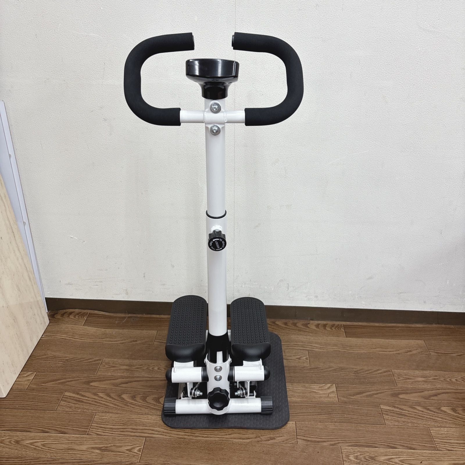 I394 🌈 夢グループ 夢ハンドル付き健康ステッパー 専用マット付き